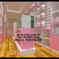 Thiết kế shop thời trang phụ kiện Việt Toàn